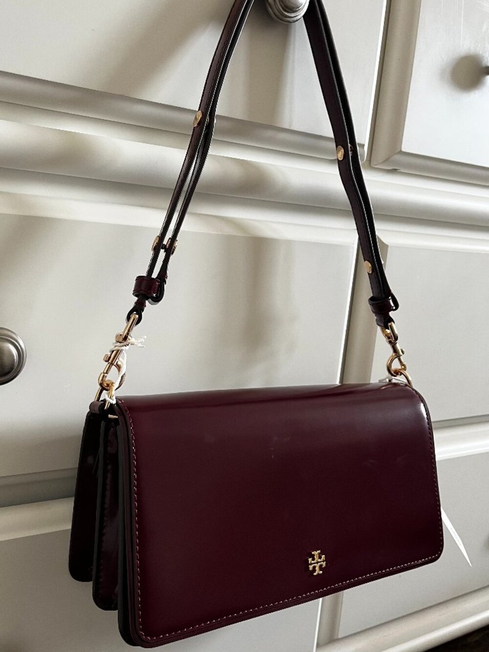 Tory Burch Crossbody (Royal Burgundy)